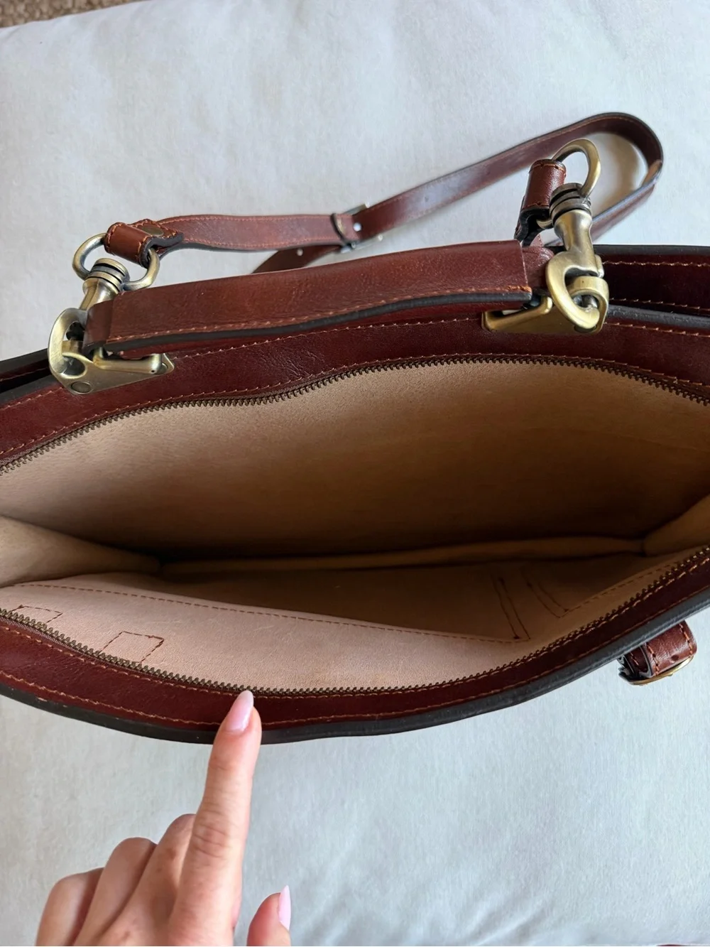 Briefcase - Handmade Tuscany Leather